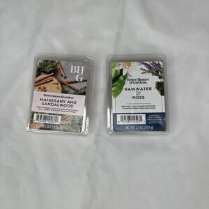 Better homes & gardens Scented wax Cubes, 2 different scents, New.